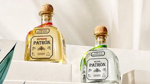 Patrón Speakuneasy launch with censored truth tequila bottles