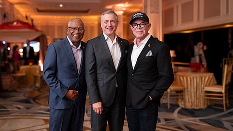 Norman Wedderburn, Glenn Sampert, and Shareef Malnik