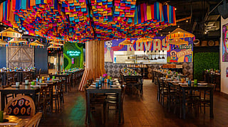 Kavas Tacos dining room, which will host the Taylor Swift Takeover Brunch