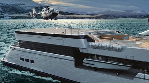 This 60-metre Xplorer Yacht series is available for delivery in 2027