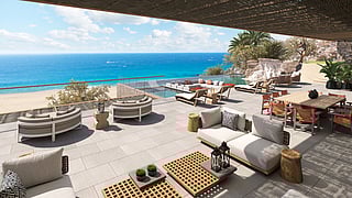 The Residences at The St. Regis Los Cabos suite with a view