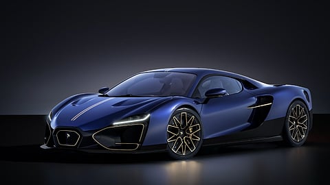 Vittori Hybrid Hypercar under spotlight at The Concours Club, Miami