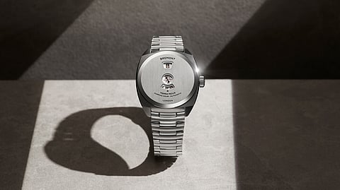 Bremont Terra Nova Jumping Hour watch in polished 904L steel