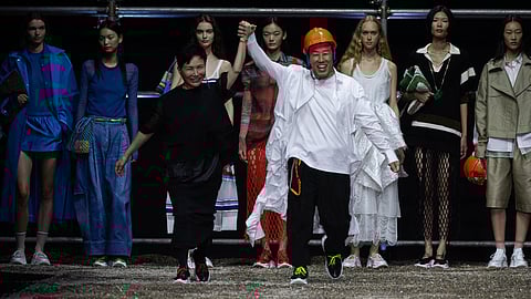 Izumi Ogino and Takahiro Iwasaki close the Anteprima SS26 showing