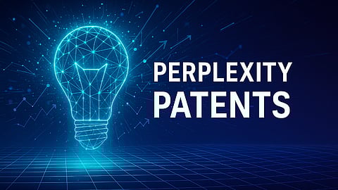 Digital light bulb made of glowing blue lines representing AI innovation