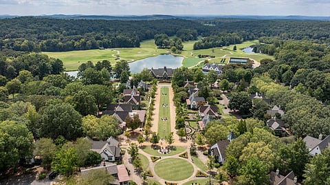 Barnsley Resort aerial view