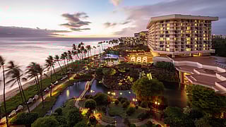 Hyatt Regency Maui Resort & Spa evening view
