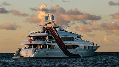 IMPROMPTU yacht on the water