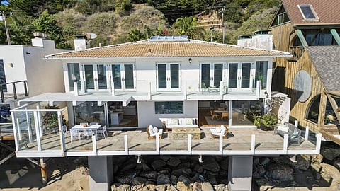 26908 Malibu Cove Colony Drive aerial shot