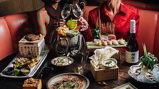 Sexy Fish table spread