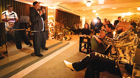 Coltrane Curtis's opening remarks at his 50th birthday bash