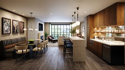 Newly designed guest room concept at the expanded Inn on Woodlake