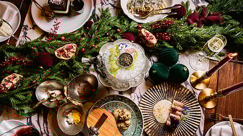 CATCH Miami Beach holiday table spread