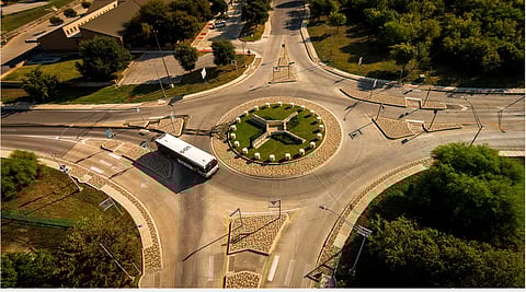 Sid Katz Roundabout in San Antonio, TX