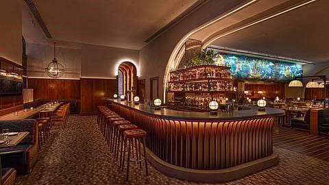 Seahorse seafood restaurant bar at W New York Union Square in NYC