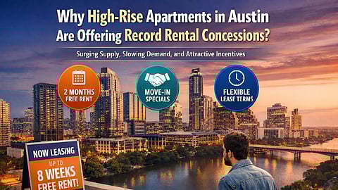 Why High-Rise Apartments in Austin Are Offering Record Rental Concessions?