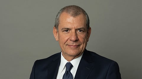 Marzio Nocera, Founder and Chairman of Fashion Channel, photographed in a studio portrait