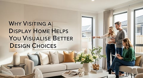 Why Visiting a Display Home Helps You Visualise Better Design Choices
