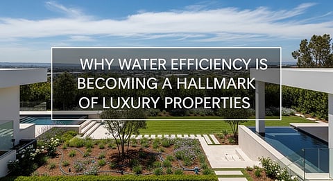 Why Water Efficiency Is Becoming a Hallmark of Luxury Properties