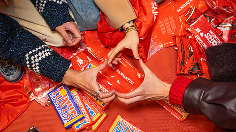 Guests at Tony’s Chocolonely and Cj Hendry's Tony’s Only Red World event