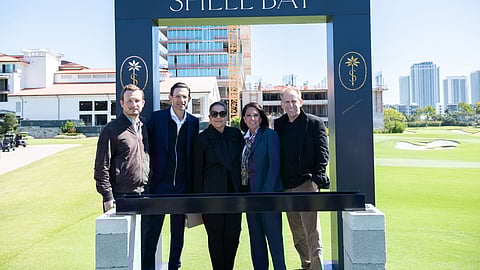 Alex Witkoff, Ari Pearl, Mayor Joy Cooper & Michael Leibowitz