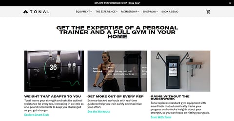 Reinventing Strength Training at Home With Tonal