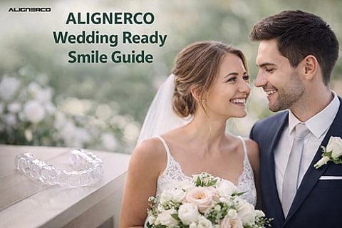 Smile Perfectly on Your Big Day with Invisible Teeth Aligners