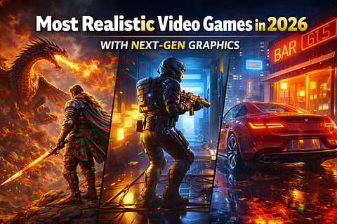 Most Realistic Video Games in 2026 With Next-Gen Graphics
