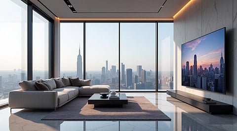 A modern house interior