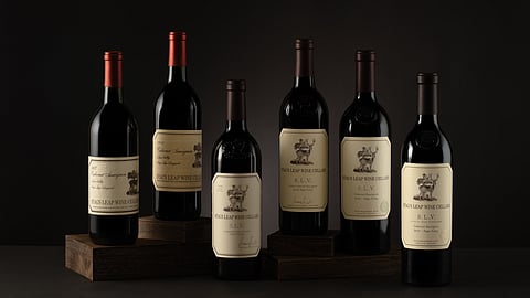 Stag's Leap Wine Cellars S.L.V. Cabernet Sauvignon bottles