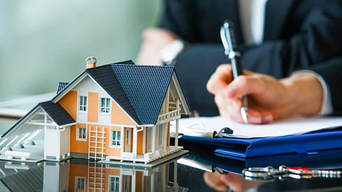 The image represents the professional services related to real estate transactions