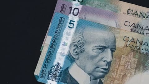 Canadian banknotes from the Bank of Canada