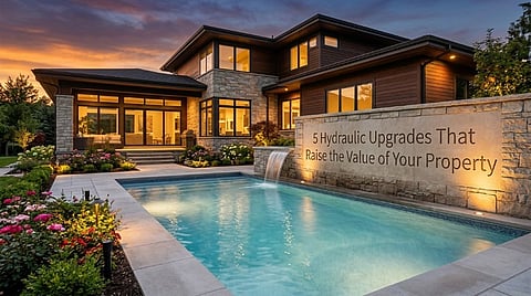 a luxurious modern single-family residence