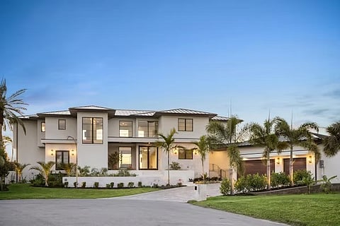 a luxury villa