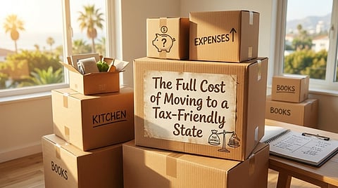 moving boxes stack