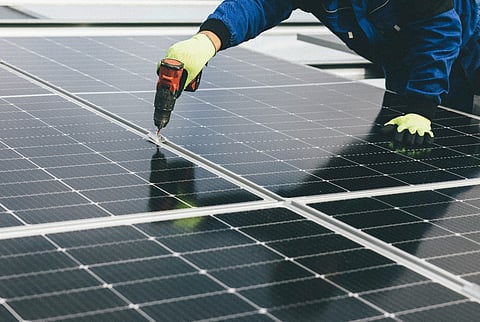 the installation of photovoltaic (PV) solar panels