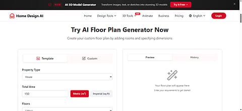an AI-powered design platform focused on architectural planning