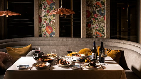 Mediterranean dining at Amalia Restaurant inside the Lennox Miami Beach hotel