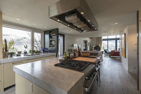 a luxury kitchen interior