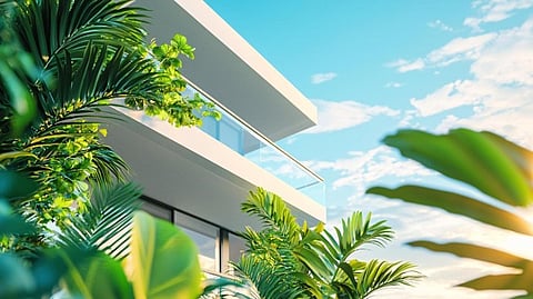 a luxury tropical home