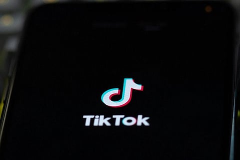 tiktok app logo on a mobile screen