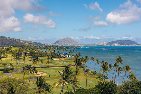 View from The Kahala Hotel and Resort, Honolulu