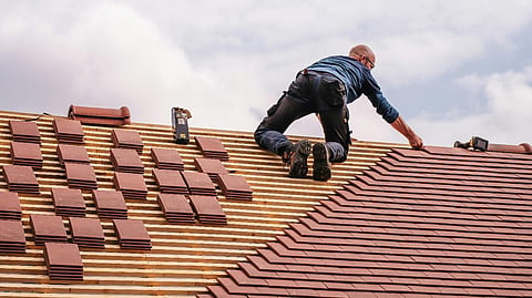a residential roof replacement project