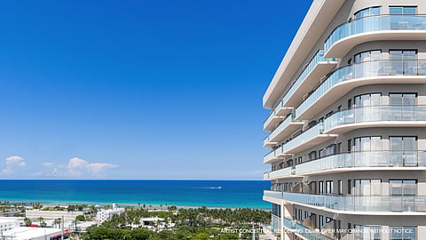Rendering of NoBe PARC Miami Beach overlooking the Atlantic Ocean