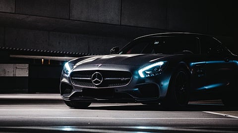 a Mercedes-Benz AMG GT