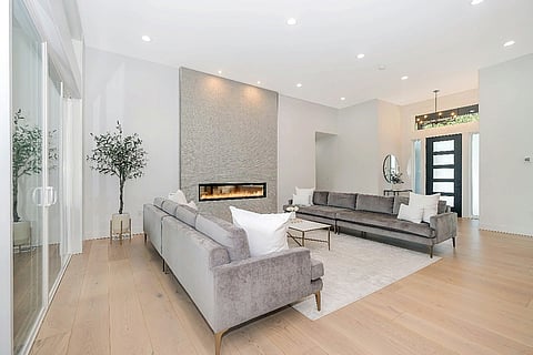 a luxury living room