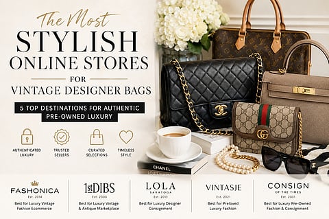 Most Stylish Online Stores for Vintage Designer Bags
