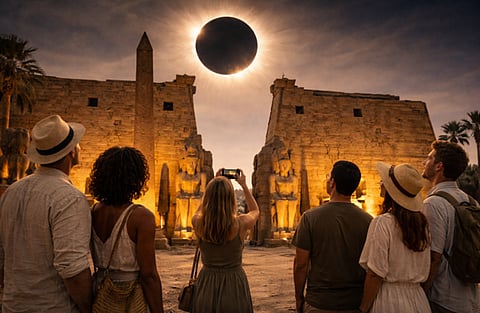Solar Eclipse Egypt