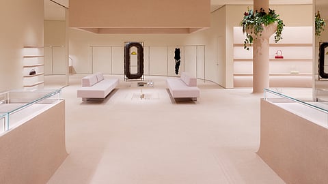 Spacious Alaïa Miami boutique showcasing luxury fashion and curated design
