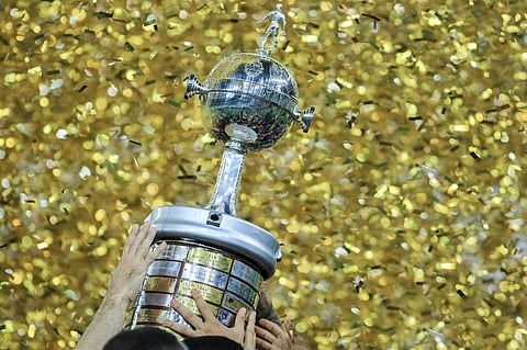 the CONMEBOL Libertadores trophy